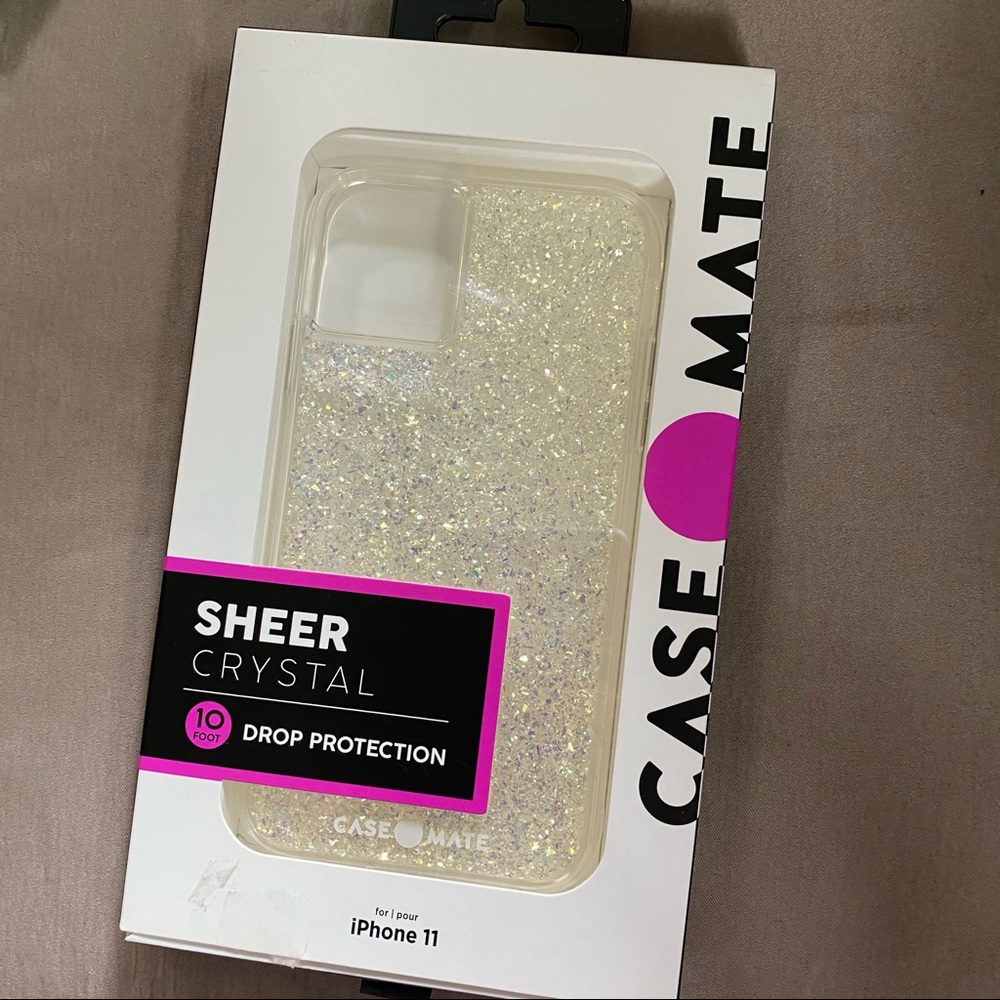 iphone 11 casemate glitter case